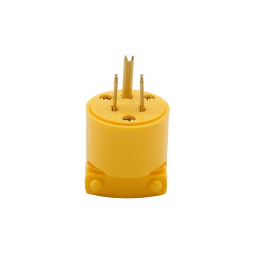 ARROW CLAVIJA DE VINYL AMARILLO 2P3H+T 15A 125V CA