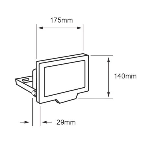TECNOLITE EXTERIOR REFLECTOR LED 50W 100-240V 1800K