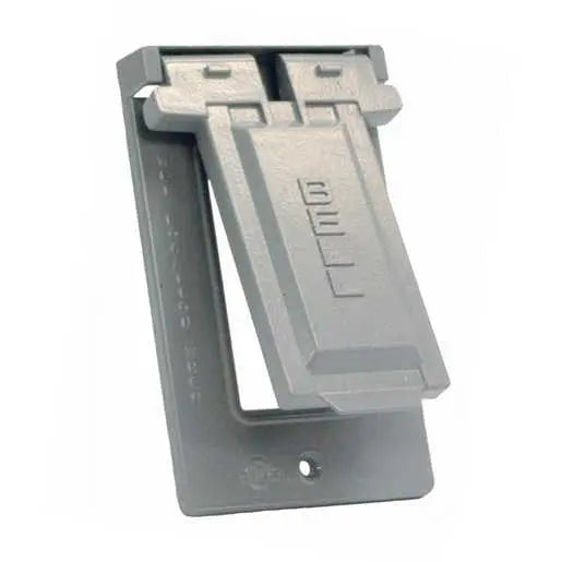 HUBBELL TAPA ALUM APA VERTICAL P/1 DECORA