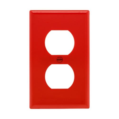 ARROW PLACA PARA RECEPDUPLEX NYLON ROJO