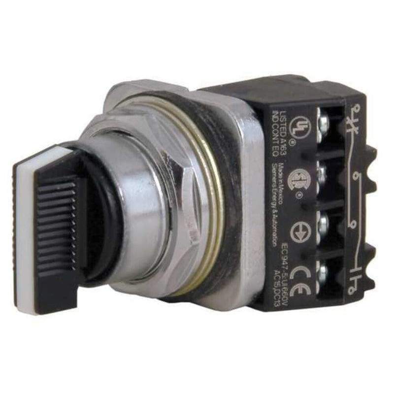 SIEMENS 30mm SELECTOR 3 POS SOST METAL COMP