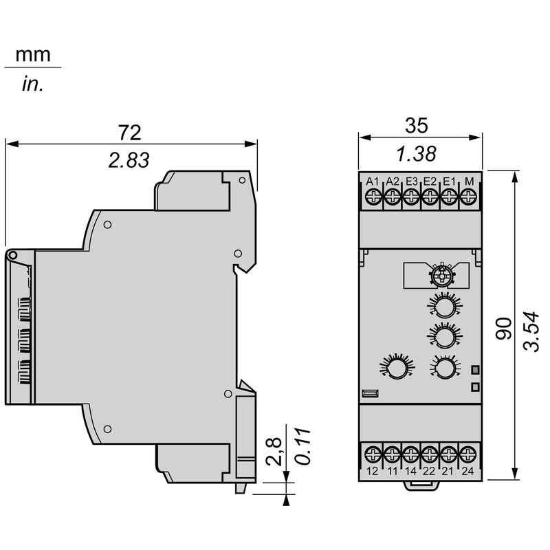 TELEMEC ZELIO CONTROL NIVEL LIQUIDOS POR SONDA MULTIFUNC