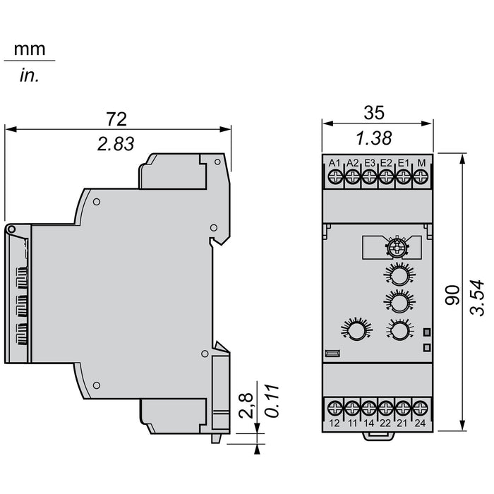 TELEMEC ZELIO CONTROL NIVEL LIQUIDOS POR SONDA MULTIFUNC