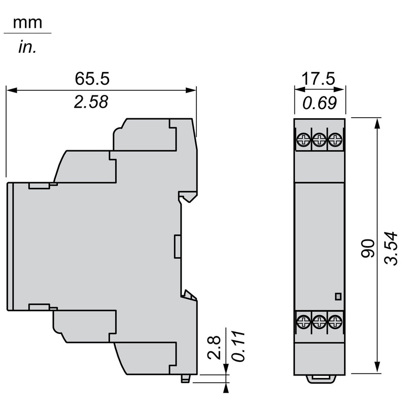 TELEMEC RELE CTRL 3F PERDIDA Y SEC FA