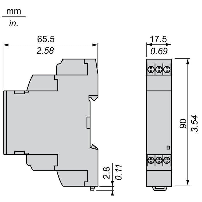 TELEMEC RELE CTRL 3F PERDIDA Y SEC FA