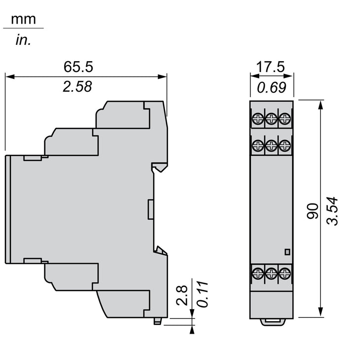 TELEMEC RELE CTRL 3F PERDIDA Y SEC FA