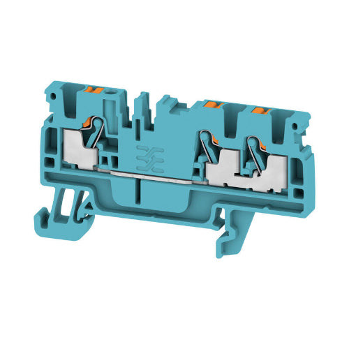 WEIDMULLER CLEMA DE PASO 3 CONEX AZUL A3C 2.5 BL