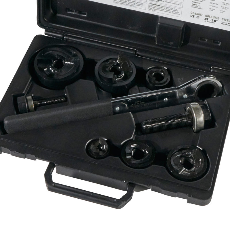 TULMEX SACABOCADOS JUEGO 6 PZAS DE 1/2" A 2"