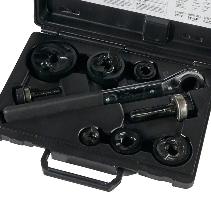 TULMEX SACABOCADOS JUEGO 6 PZAS DE 1/2" A 2"