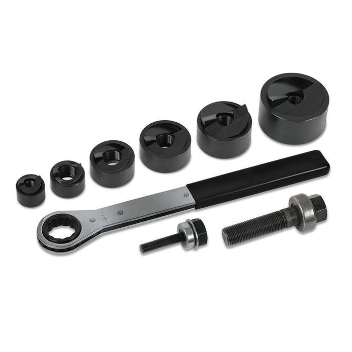 TULMEX SACABOCADOS JUEGO 6 PZAS DE 1/2" A 2"