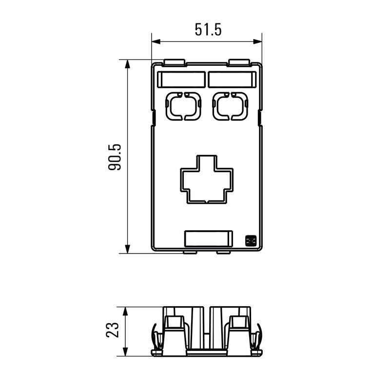 WEIDMULLER PLACA CONECTORA 1XALI 2xDAT IE-FC-IP-PWU/2ST