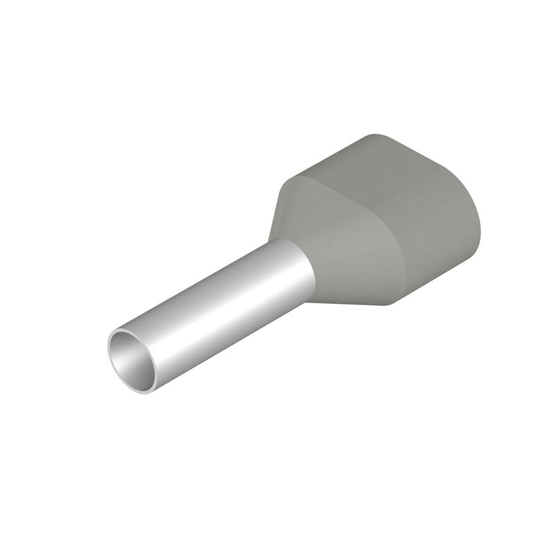 WEIDMULLER PUNTA DOBLE 12AWG H 4/22D GRIS
