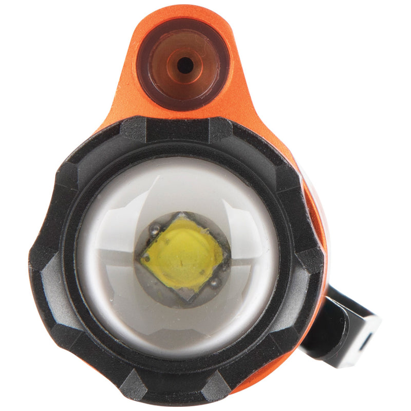 KLEIN LINTERNA CON ENFOQUE RECARGABLE Y LASER