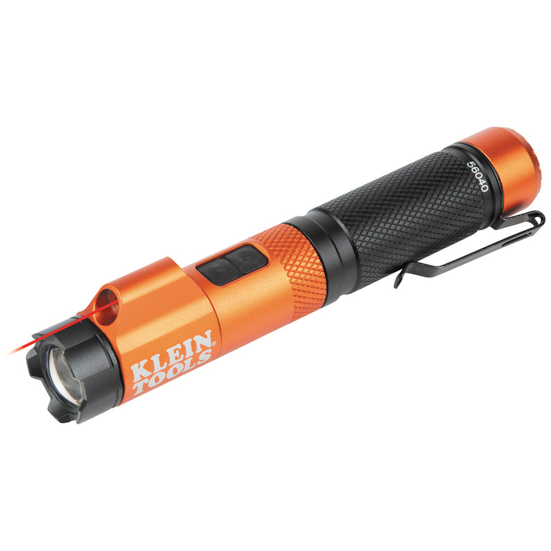KLEIN LINTERNA CON ENFOQUE RECARGABLE Y LASER
