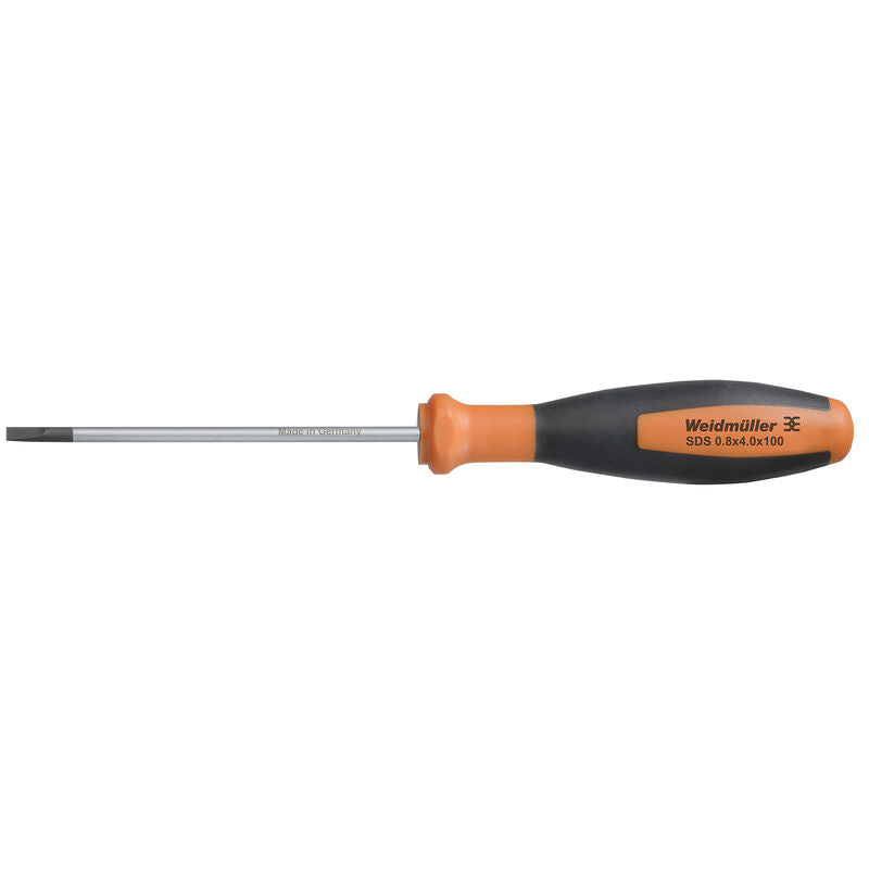 WEIDMULLER DESARMADOR PLANO S/A SDS 0.8X4.0X100