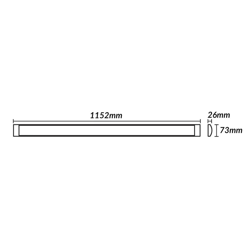 ESTEVEZ SIGHT ECO 36W LED LUZ FRIA  LINEAL BLANCO