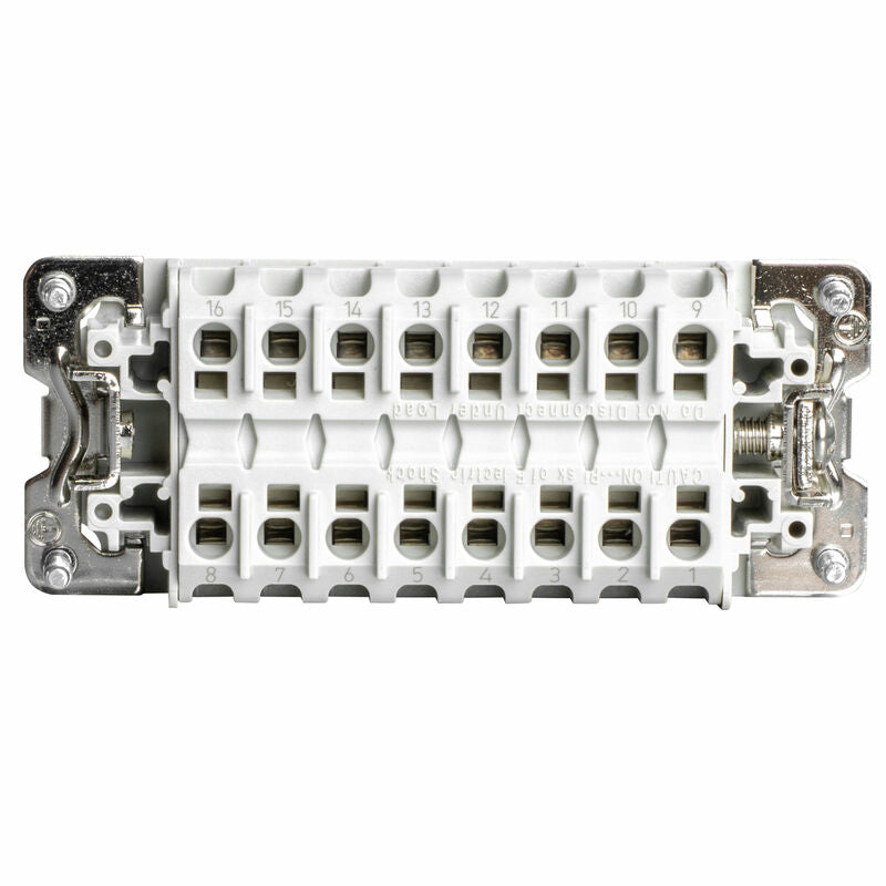 WEIDMULLER CONECTOR MACHO 16P PUSH HDC HE 16 MP