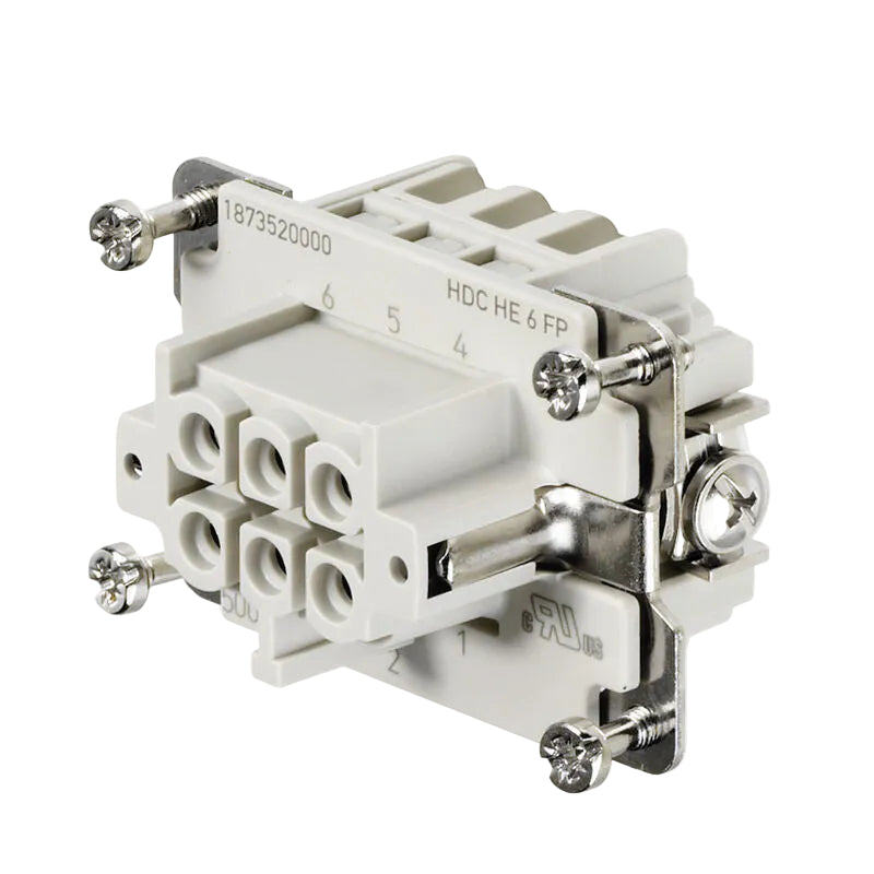 WEIDMULLER CONECTOR HEMBRA 500 V HDC HE 6 FP