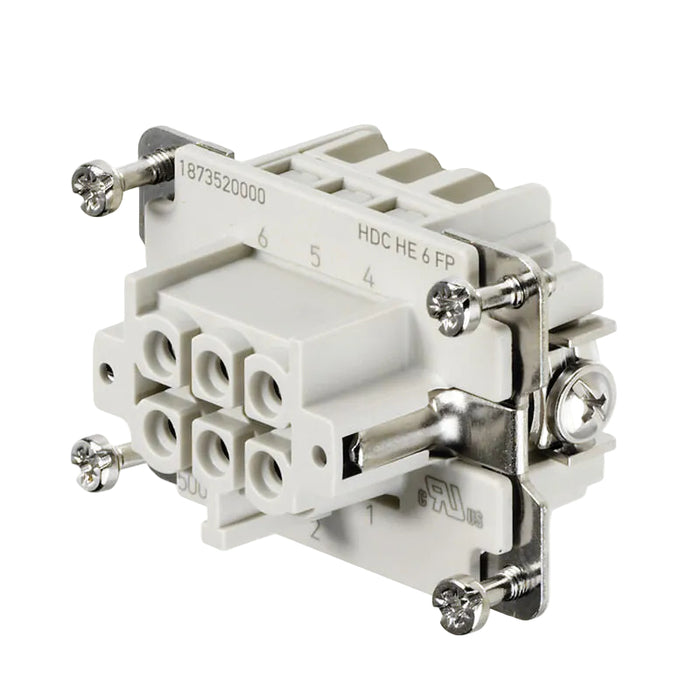 WEIDMULLER CONECTOR HEMBRA 500 V HDC HE 6 FP