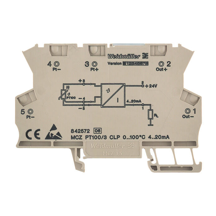 WEIDMULLER CONVERTIDOR DE TEMPERATURA  4-20 MA