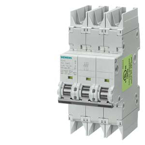 SIEMENS INT TERMOMAG P/RIEL 3P 6A C 10KA 440VAC 60VDC
