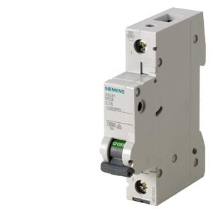 SIEMENS INT TERMOMAG P/RIEL 1P 50A C 6kA 440VAC 60VDC