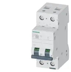 SIEMENS INT TERMOMAG P/RIEL 2P 1A C 6kA 440VAC 60VDC