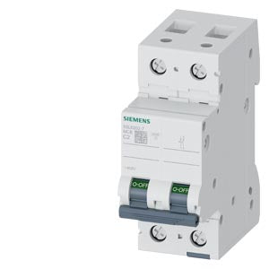 SIEMENS INT TERMOMAG P/RIEL 2P 2A C 6kA 440VAC 60VDC