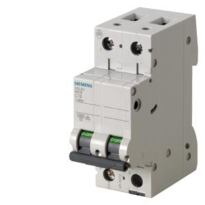 SIEMENS INT TERMOMAG P/RIEL 2P 50A C 6kA 440VAC 60VDC