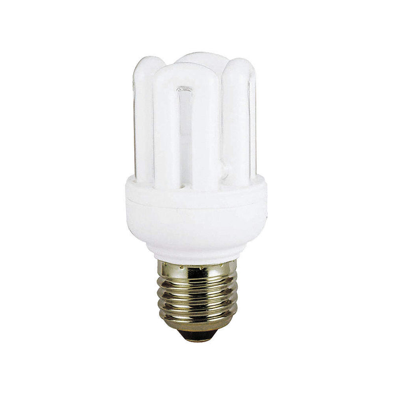 TECNOLITE FOCO AHORRADOR RECTO CUADRUPLE 9W BLANCO CALIDO 27