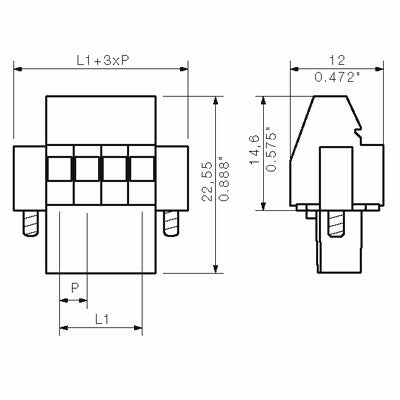 WEIDMULLER CONECTOR HEMBRA DE CI BL 3.50/09/270F SN OR BX