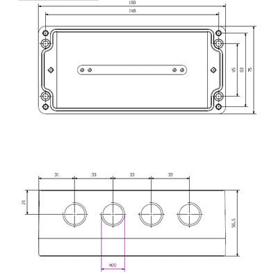 WEIDMULLER KLIPPON POK3 4M20AB CSS