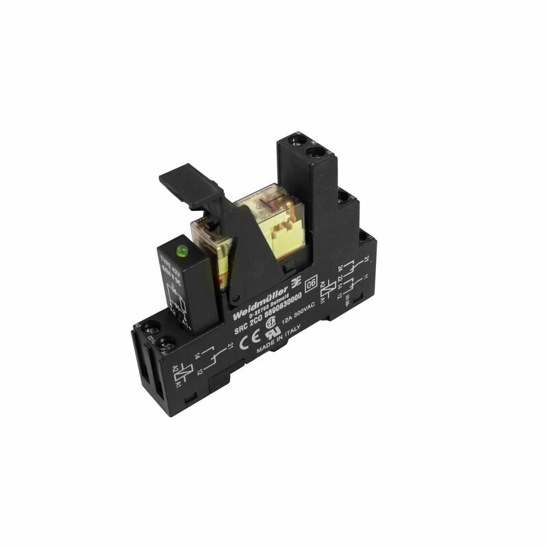 WEIDMULLER RELEVADOR COMPLET opcion887103 RCLKIT 24VDC 2CO LED GN