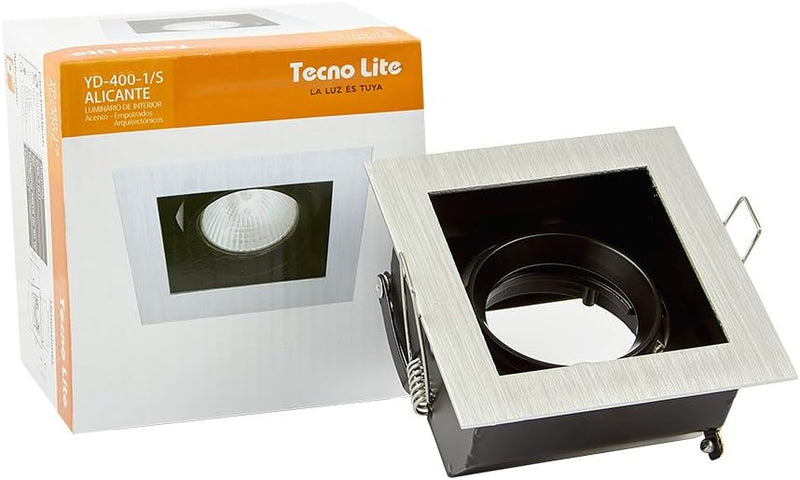 TECNOLITE INTERIOR EMPOTRADOS S/L100-240/12VGX5.3 ALICANTE YD-400-1/S