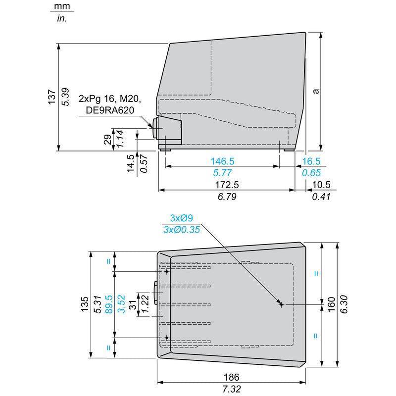 TELEMEC INT. PED. C/PROT. 1 PASO FUNC. N