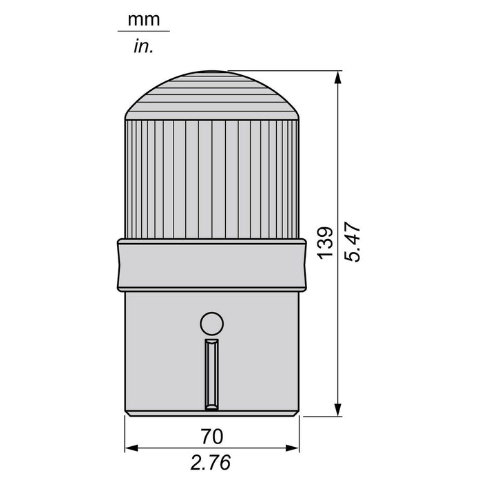 TELEMEC MODULO LUMI S/B FIJO 12-230VCA/CD AMAR