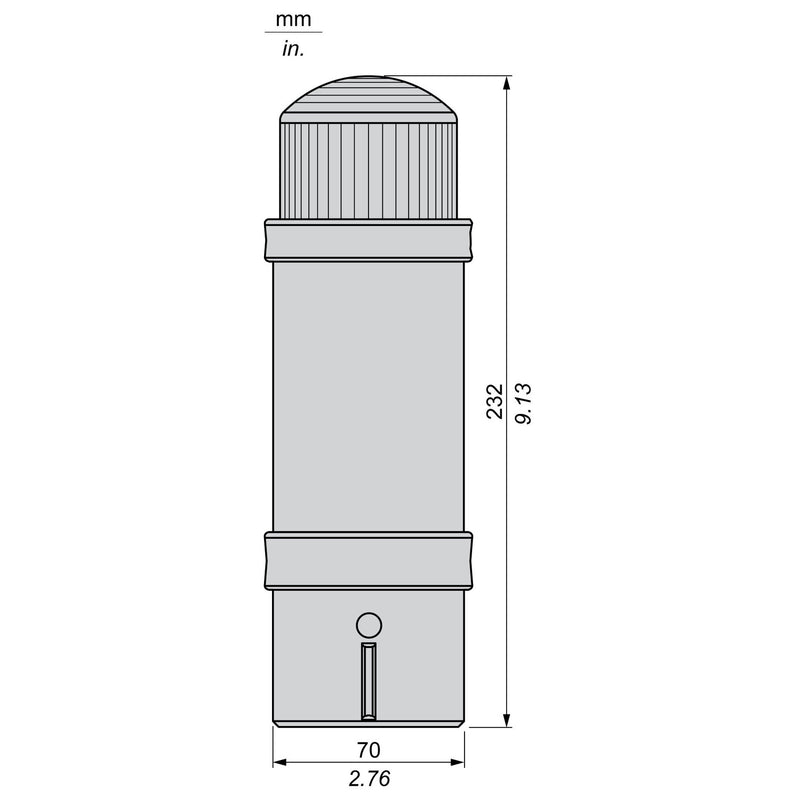 TELEMEC MODULO LUMIN FLASH 110-120VCA/CD AMAR