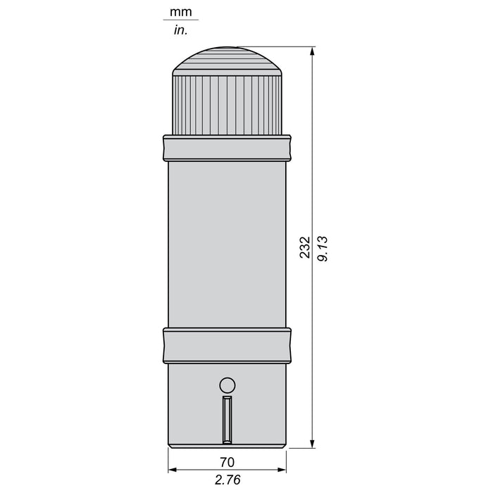 TELEMEC MODULO LUMIN FLASH 110-120VCA/CD AMAR