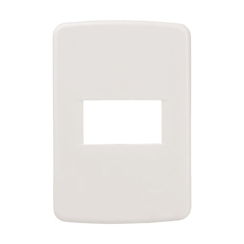 Life Placa 1 Ventana Resina Marfil SKU: 655RM1