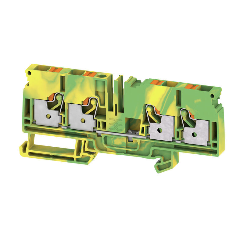 WEIDMULLER BORNE DE TIERRA PUSH IN 6MM2 VERDE/AMARILLO
