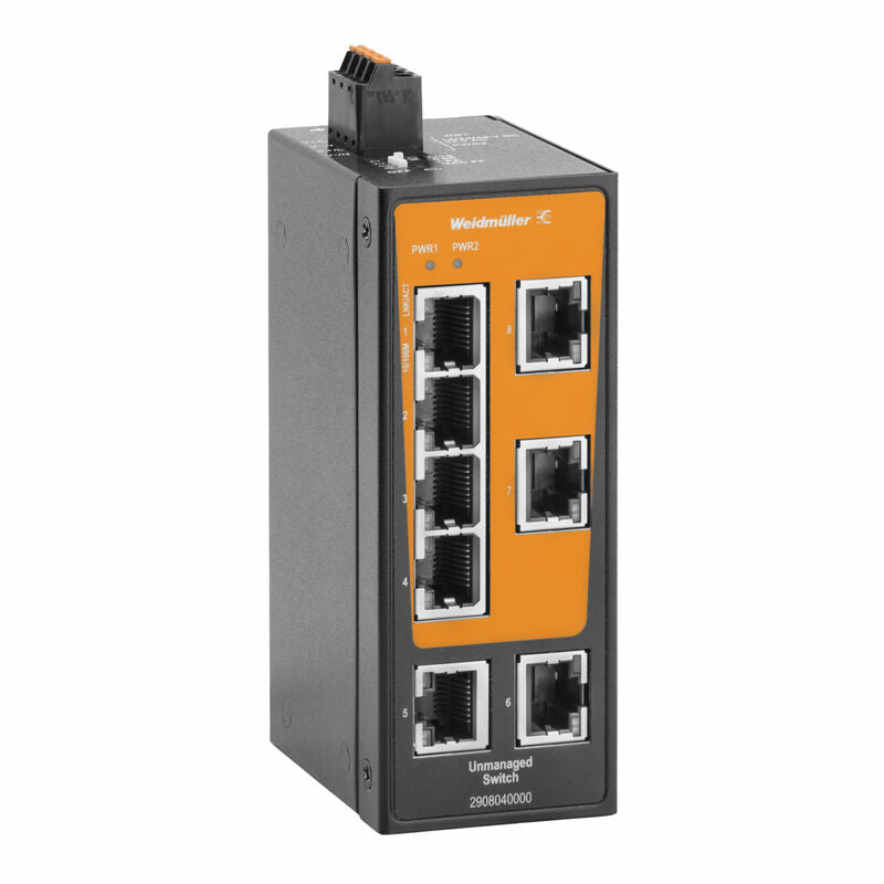 WEIDMULLER SWITCH 8XRJ45 IP30 NO ADMINISTRABLE