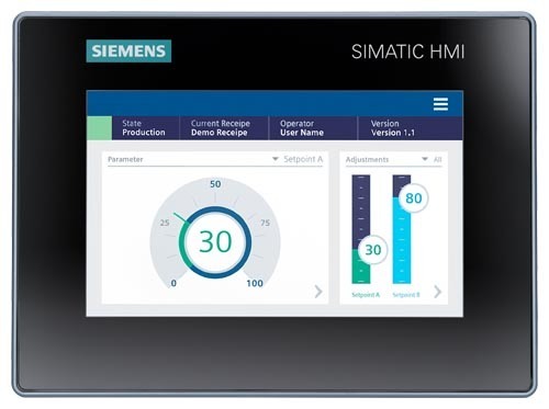 SIEMENS SIMATIC HMI MTP700 UNIFIED BASIC 7" PROFINET