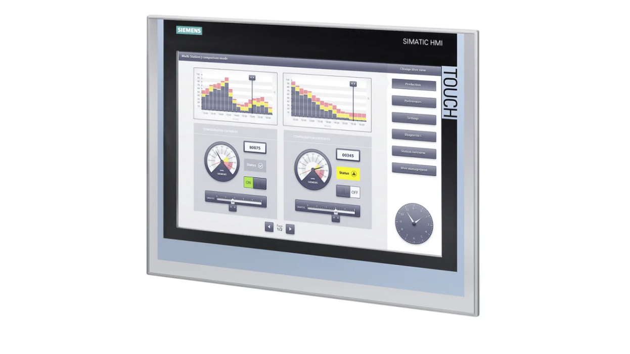 SIEMENS SIMATIC TP1500 COMFORT 15" PROFINET Y MPI/DP