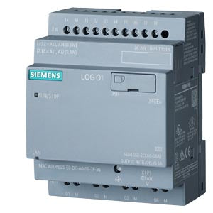 SIEMENS LOGO 24CEO 8ED 4SD 24VDC TRANSISTOR S/DISPLAY