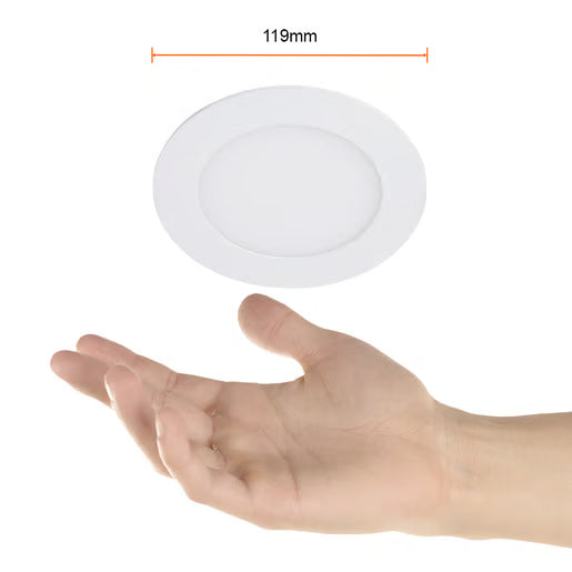 TECNOLITE DOWNLIGHT 6W UNIV 3000K LED 320 Lm BCO
