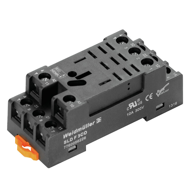 WEIDMULLER BASE PARA RELEVADOR SLD F 3CO