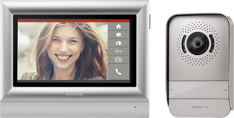 BTI KIT DE VIDEOINTERFON A COLOR MANOS LIBRES MONITOR TOUCH SCREE
