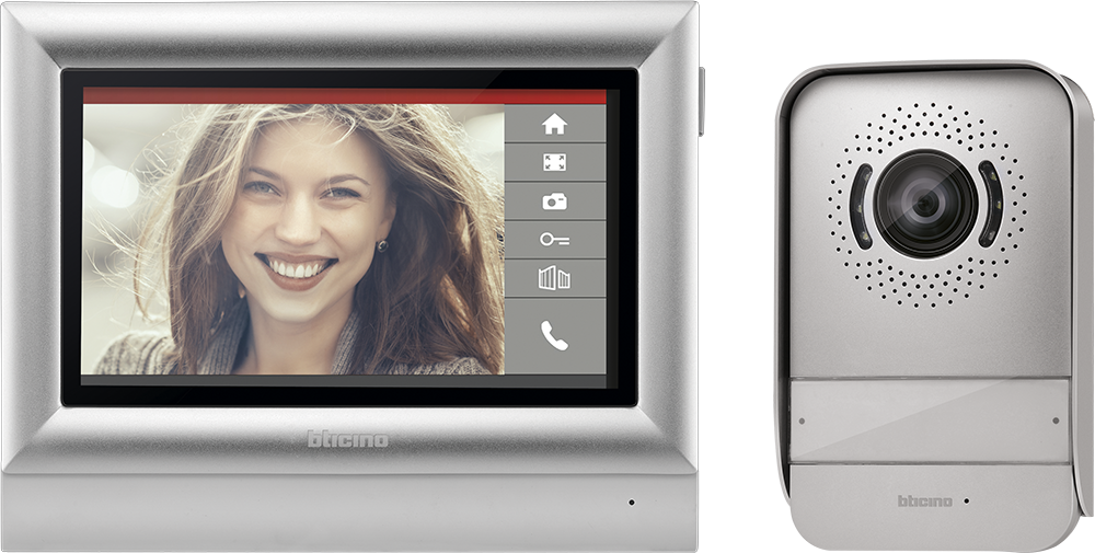 BTI KIT DE VIDEOINTERFON A COLOR MANOS LIBRES MONITOR TOUCH SCREE