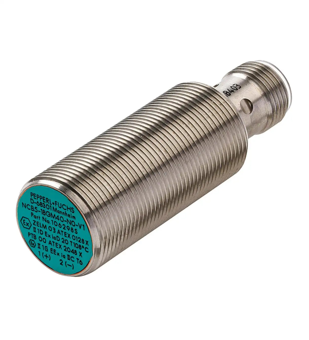 PEPPERL FUCHS SWITCH PROXIMITY 18MM 8MM RANGE M12 CON — Dimeint.com