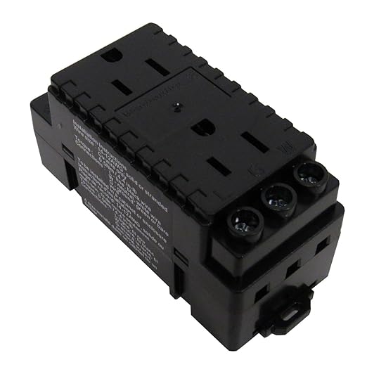 WEIDMULLER TOMACORRIENTE DOBLE DUPLEX 120VAC OUTLET W/LE